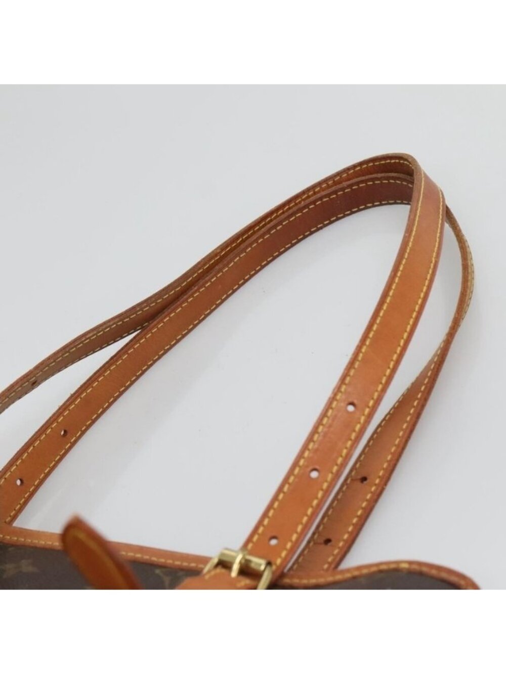 Authentic LOUIS VUITTON Monogram Bucket GM Shoulder Bag M42236 LV - Picture 15 of 16